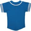 DIGITMON Kids Baseball Jersey Button Down Premium Sleeve Two-Striped T Shirts Uniform TURQWHITE 3Mo Infants view 3