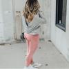 GAYHAY High Waist Yoga Pants with Pockets, Leggings for Women Tummy Control Compression Workout Leggings for Women Pale Pink view 2