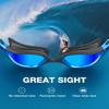 ZIONOR Swim Goggles, G1 MAX Polarized Anti-Fog Swimming Goggles for Men Women Adult, UV Protection Leakproof Easy Adjustable Strap for Indoor Outdoor Swimming (Polarized + Blue) view 4