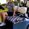 Yewattles Washable Universal Golf Car Seat Cover with America USA Flag 50 x 30.9 Inches for Most 2-Person Club Car Summer Anti-hot Protective Accessories view 2