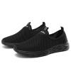 IWIHMIV Men's Running Shoes Lightweight Breathable Walking Shoes Non Slip Mesh Hollowed Out Casual Sports Shoesa4-Black11 view 4