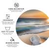 Sunset Over The Waves This Leather Coaster is Suitable for use in Restaurants, Kitchens, Offices, etc. view 4