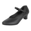 Dynadans Women's Character Shoe Ankle Strap 1.5'' Latin Dance Shoes Black 7 view 1