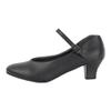 Dynadans Women's Character Shoe Ankle Strap 1.5'' Latin Dance Shoes Black 7 view 3