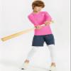 DEVOROPA Youth Boys Compression Thermal Shirt Long Sleeve Kids Fleece Baselayer Soccer Baseball Undershirt Pink XL view 4