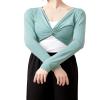 Adult Cotton Long Sleeves Ballet Dance Tops view 1
