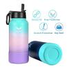 Vmini Protective Silicone Boot, Compatible with Hydro Flask and More Water Bottles, Anti-Slip Bottom Sleeve Cover (12-24 oz, Thistle) view 3