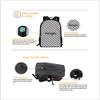 Forchrinse 3D Shark School Backpack for Boys 17 Inch Book Bags Kids School Bag and Lunch Box Tote Bag Children Primary Schoolbag view 3