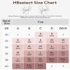 HBselect 5 Pack Nursing Bras for Breastfeeding, Seamless V Neck Maternity Bra Wireless Women Pregnancy Sleep Bralette view 2