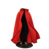 1/6 Red Cloak Cape (with Wire can Pose) for 12" Male view 1