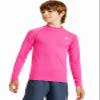 DEVOROPA Youth Boys Compression Thermal Shirts Long Sleeve Undershirt Fleece Baselayer Mock Top Pink L view 1