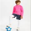 DEVOROPA Youth Boys Compression Thermal Shirts Long Sleeve Undershirt Fleece Baselayer Mock Top Pink XS view 3