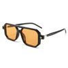FEISEDY Vintage Square 70s Flat Aviator Sunglasses Women Men Classic Retro Stylish Frame UV400 Sunglasses B2622 view 1