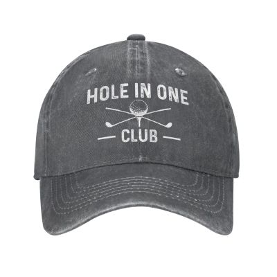 Beafoliya Funny Cap Holes in One Club Cap for Men Baseball Caps Adjustable Caps Deep Heather