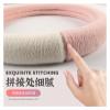 FUERU Car Steering Wheel Cover Set Car Steering Wheel Cover Autumn and Winter Plush Breathable Moisture Drainage Car Interior (Color : 1#) view 3