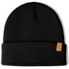1 & 2 Packs Unisex Knit Winter Beanie Hats Cap Set for Men and Women Black Brown view 3