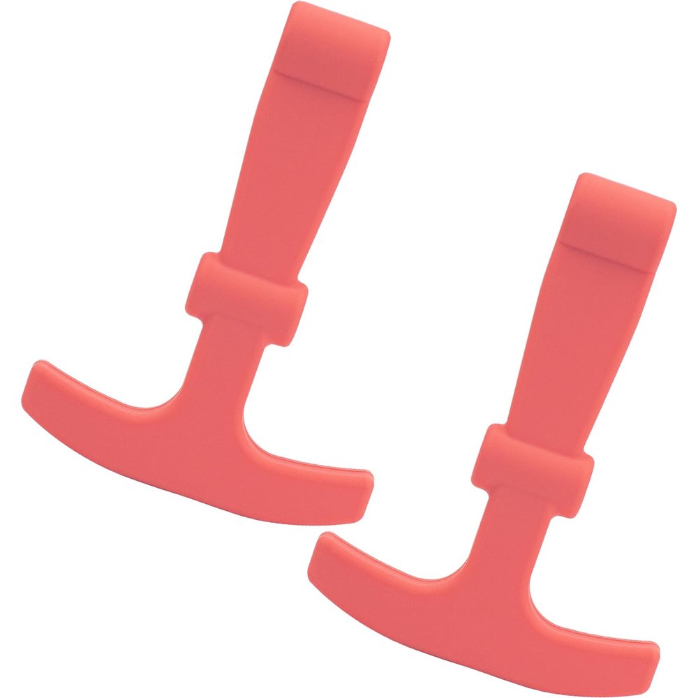 Omoojee Replacement Lid Latches, 2 Pack, Compatible with Yeti, RTIC Hard Coolers & Other Related Coolers, More Durable Rubber & Improved Design, Pink