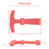 Omoojee Replacement Lid Latches, 2 Pack, Compatible with Yeti, RTIC Hard Coolers & Other Related Coolers, More Durable Rubber & Improved Design, Pink view 2