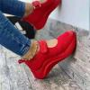 Ladmiple Sneakers For Women Black And Green Womens Low Top Canvas Sneakers Slip On Casual Walking Shoes Dressy Summer Fashion Comfortable Non Slip Flats Loafers view 2