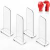 LITAITAI Boxing Glove Stand, Boxing Glove Display Stand, Vertical Boxing Glove Display Stand Baseball Glove Display Stand (Clear-2 Pack) view 1