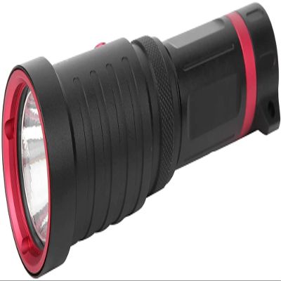 FIXCOR Flashlight, Strong Brightness Waterproof Flashlight Amphibious Diving Torch