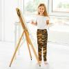 Aflyko Girls' Leggings Tiger Skin Fur Kids Athletic Pants Dance Tights Yoga Ballet Running Workout Everyday Wear 5T view 4