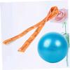 BESPORTBLE 1set Yoga Stretch Band and Resistance Yoga for and Physical Therapy Non- Grip for Improved Flexibility and Balance Orange view 3