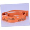 BESPORTBLE 1set Yoga Stretch Band and Resistance Yoga for and Physical Therapy Non- Grip for Improved Flexibility and Balance Orange view 4