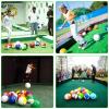 NENAGGE 16 Pcs Billiard Snook Soccer Ball Football Full Set Gaint Snookball Snooker Street Game Sport Toy Poolball Inflatable Billiards Adult Outdoor Game Entertainment, Gift,18cm/7.1inch view 3