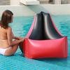 FIXCOR Inflatable Lounger Chair,Outdoor Inflatable Foldable Water Lounger Chair Sofas Air Bed for Midday Rest Camping Red 85x85x85cm view 2