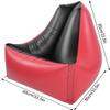 FIXCOR Inflatable Lounger Chair,Outdoor Inflatable Foldable Water Lounger Chair Sofas Air Bed for Midday Rest Camping Red 85x85x85cm view 3