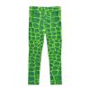 Aflyko Girls' Leggings Alligator Skin Green Kids Athletic Pants Dance Tights Yoga Ballet Running Workout Everyday Wear 5T view 3