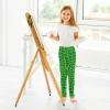 Aflyko Girls' Leggings Alligator Skin Green Kids Athletic Pants Dance Tights Yoga Ballet Running Workout Everyday Wear 5T view 4