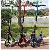 GLDDFDG Kick Scooter for Teens & Adults,Scooters for Kids 6 Years And Up,3 Adjustable Height,Big Wheels,Lightweight, Anti-Slip Rubber Grips,Non-Slip Thickened Deck,Shock Absorber, Portable Kick Scoote view 2