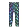Aflyko Girls' Leggings Dragon Scales Bright Galaxy Kids Athletic Pants Dance Tights Yoga Ballet Running Workout Everyday Wear 5T view 1