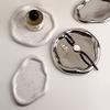 DTREEL Jewelry Storage Trays, Light Ceramic Jewelry Decorative Display Trays, Ornaments. PlatingTrayRound view 2