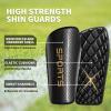 LPONJAR Soccer Shin Guards for Kids Youth Adults - Shin Pads and Sleeves with Optimized Insert Pocket for Boys Girls Men Women for Football Games - Protective Soccer Equipment view 3