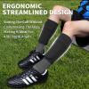 LPONJAR Soccer Shin Guards for Kids Youth Adults - Shin Pads and Sleeves with Optimized Insert Pocket for Boys Girls Men Women for Football Games - Protective Soccer Equipment view 4