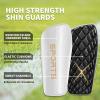 LPONJAR Soccer Shin Guards for Kids Youth Adults - Shin Pads and Sleeves with Optimized Insert Pocket for Boys Girls Men Women for Football Games - Protective Soccer Equipment view 3