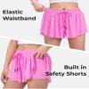 BOOPH 3PC Girls Flowy Butterfly Shorts Athletic Shorts Teen Girls with Inner Pockets for Running Tennis 9-10Y view 4