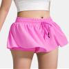 BOOPH 3PC Girls Flowy Butterfly Shorts Athletic Shorts Teen Girls with Inner Pockets for Running Tennis 5-6Y view 2