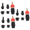 Sosoport 3sets Outdoor Air Converter Valve Adapter for Inflatable Boats Sup Paddle Boards Lightweight Pump Accessory for Kayaks Convenient Inflation view 1