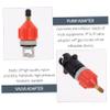 Sosoport 3sets Outdoor Air Converter Valve Adapter for Inflatable Boats Sup Paddle Boards Lightweight Pump Accessory for Kayaks Convenient Inflation view 2