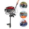 Bacacoo Outboard Engine, 4 Stroke 8hp Heavy Outboard Engine, Marine Engine Horizontal Bar Air Cooling System, 196cc Gasoline Engine For Inflatable Boats Fishing Boats view 4