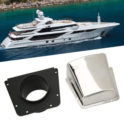 Boat Marine Cowl Vent,304 Stainless Steel with Nylon Base Proof for Boats Yachts Accessory