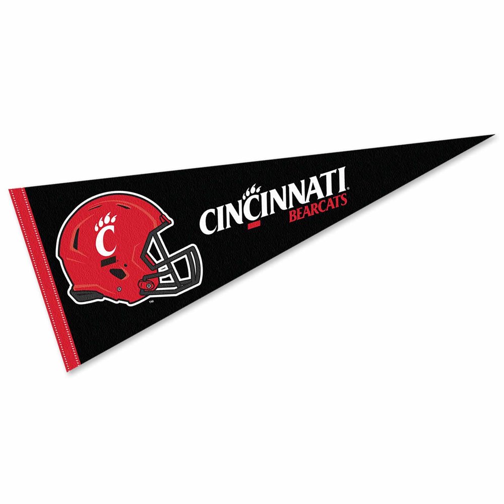 College Flags & Banners Co. Cincinnati Bearcats Football Helmet Pennant Flag
