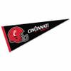 College Flags & Banners Co. Cincinnati Bearcats Football Helmet Pennant Flag view 1
