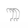 DHAEY SeroNi 50pcs Soft Worm Lure Fishing Hook Carbon Steel Wide Crank Fishhook(6) view 1