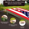 CornholeGamesUSA Professional Cornhole Set with Bags - Regulation Size Corn Hole Boards Game for Adults - Includes Score Tower and Carry Bag view 2