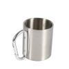 Camping Mug, Stainless Steel Mug Travel Camping Hiking Outdoor Sports Water Cups with Handle, for Camping Hiking Backpacking Picnic view 1